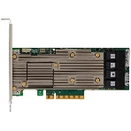 Контроллер MegaRAID 9460-16I SGL (05-50011-00), PCIe 3.1 x8 LP, SAS/SATA/NVMe, RAID 0,1,5,6,10,50,60, 16port(4 * int SFF8643), 4Gb Cache, 3516ROC, фото2