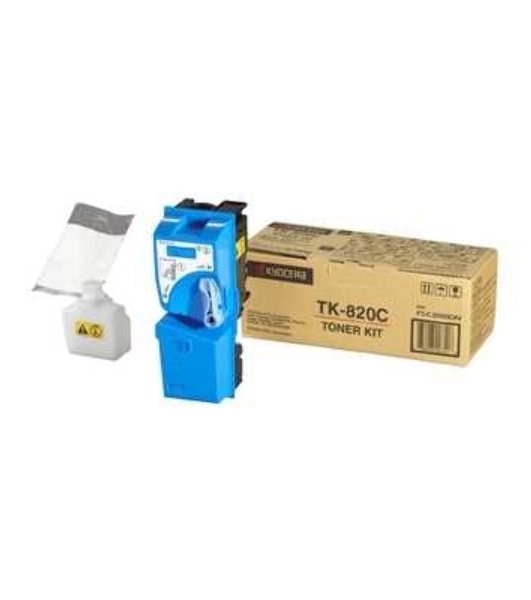 Картридж лазерный Kyocera-Mita TK-820C голубой для FS-C8100DN 7000 стр.