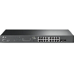 Коммутатор TP-Link TL-SG2218P JetStream Smart с 16 гигабитными портами PoE+ и 2 гигабитными портами SFP, фото2
