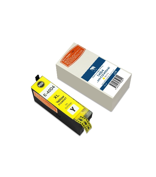 Струйный картридж NVPrint T40D4 (NV-C13T40D440) Yellow для Epson SureColor SC-T5100/T3100 (50 мл) совместимый