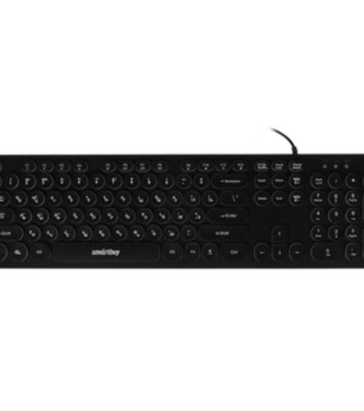 Клавиатура проводная с подсветкой Smartbuy ONE 328 USB Black SBK-328U-K