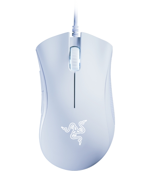 Мышь проводная Razer DeathAdder Essential белый, 6400 dpi, USB, кнопки - 5