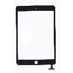 Сенсорное стекло (тачскрин) Ipad mini 3 (retina) no IC (A1599, A1600), черное, фото3