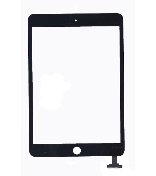 Сенсорное стекло (тачскрин) Ipad mini 3 (retina) no IC (A1599, A1600), черное