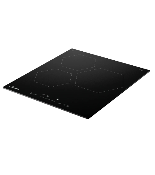 Индукционная варочная панель Monsher MHI 4506, 45 см, индукция, High-Tech, inverter, 9 уровней мощности, бустер, Stop and Go, автоматическое отключение, таймер, индикатор остаточного тепла, сенсорное/слайдерное управление, черный