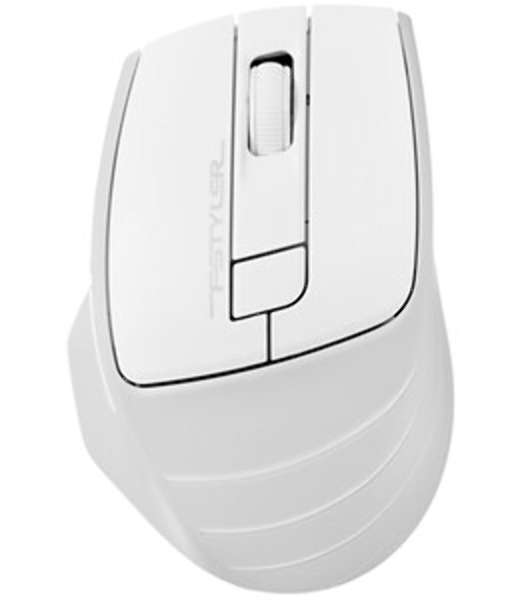 Мышь беспроводная A4Tech Fstyler FG30 серый/оранжевый, 2000 dpi, радиоканал, USB, кнопки - 5