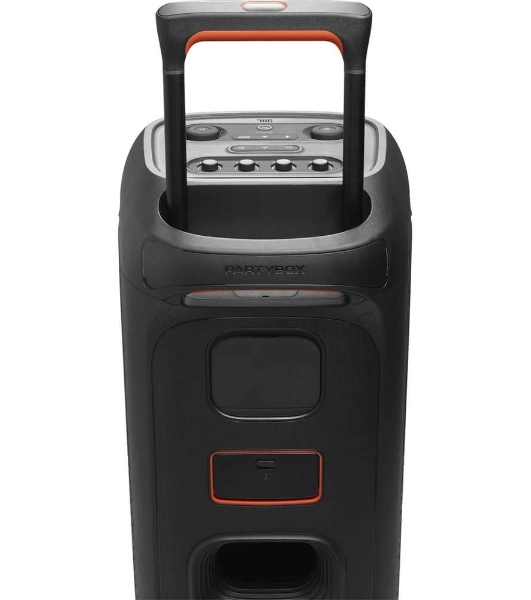 Портативная акустика JBL PartyBox Stage 320 (1.0 2 x 120 Вт, Bluetooth, AUX, USB, 6.3 мм jack, RGb подсветка, IPX4, JBLPBSTAGE320UK)