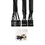 Компьютерный корпус Minitower ExeGate BAA-303M-UNS350 (mATX, БП UNS350 с вент. 12см, 2*USB, HD Audio, черный), фото7
