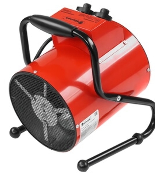 Тепловентилятор HINTEK TP-03220 серый, 30 м², 3000 Вт