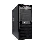 Компьютерный корпус ExeGate EX278402RUS Miditower ExeGate XP-329S Black, ATX, (без БП), 2хUSB, Audio, фото5