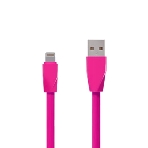 Кабель USB ACD-Life Lightning - USB-A TPE, 1м, маджента, фото5