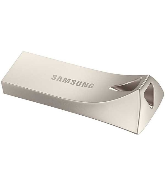 Флешка USB 64Gb USB Drive USB 3.1 Samsung BAR Plus (up to 300Mb/s) (MUF-64BE3/APC) серебристый