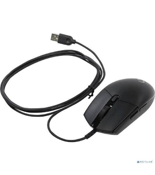 Мышь проводная Logitech G102 LIGHTSYNC черный, 8000 dpi, USB, кнопки - 6