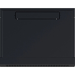 Шкаф коммутационный NTSS (NTSS-W6U6060GS-BL) настенный 6U 570x600 мм пер. дв. стекл 60 кг черный 19.5 кг, фото 1