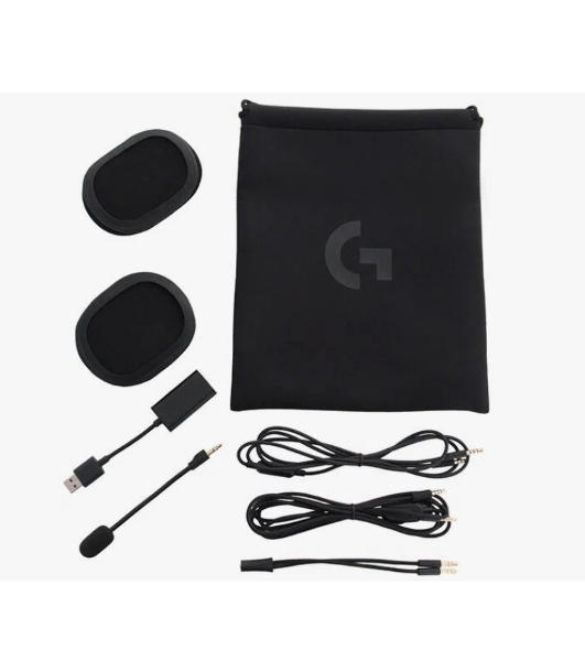 Гарнитура Logitech G Pro X Gaming Headset чёрный, проводная, USB/3.5 мм