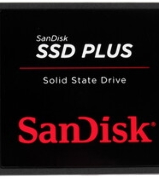 Накопитель SSD SanDisk SSD PLUS 2,5” SATA 250Gb, SDSSDA-250G-G28, 1 year