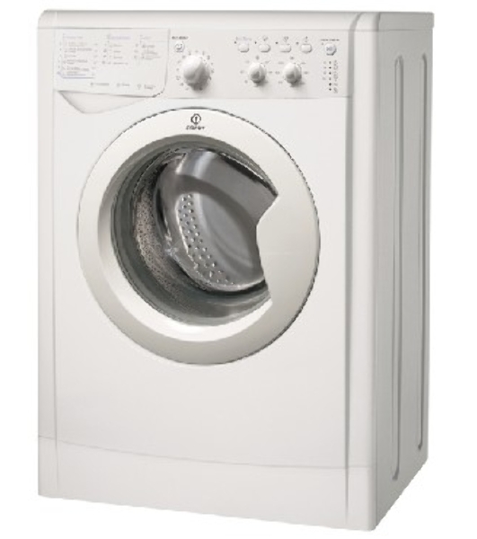 Стиральная машина Indesit IWSC 6105 белый, загрузка фронтальная 6 кг, 1000 об/мин., класс: А