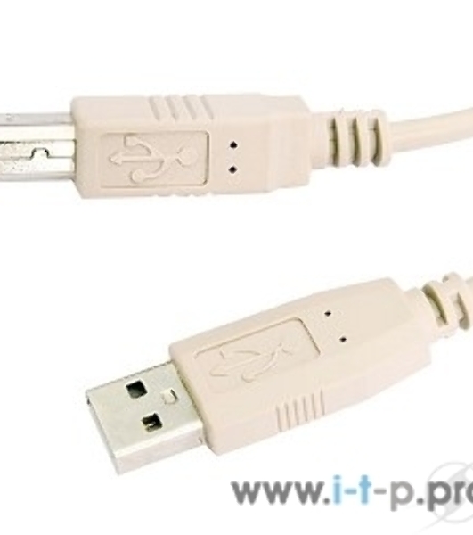 Кабель Defender USB04-06p.bagКабель USB 2.0 для соед. 1.8м AM/BM, пакет