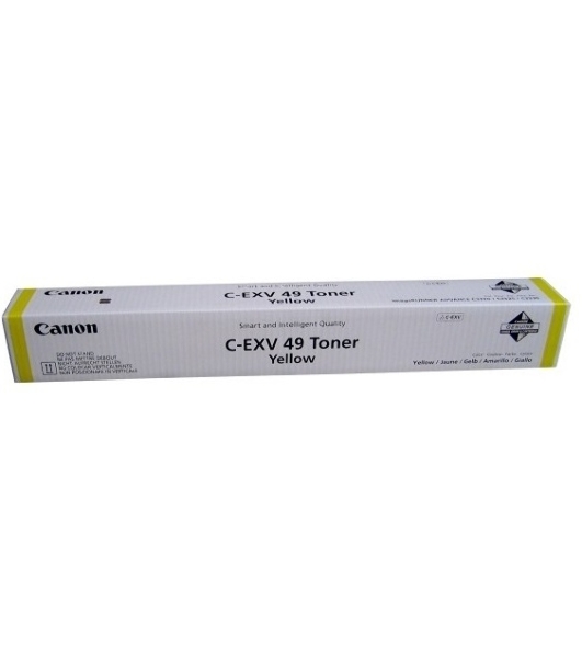 Картридж лазерный Canon C-EXV49Y (8527B002) желтый (19 000 стр.) для iR-ADV C33xx