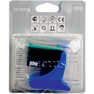 Картридж струйный Cactus CS-C8766 №135 многоцветный (18 мл) для HP DJ 5743/6543/6843/DJ 6213/7313/7413/6313/7213/7313/7413/K7103/PS 2573/2613/2713/8053/8153/8453/8753/D5063/Pro B8353