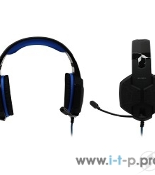 Гарнитура Sven AP-U980MV синий-чёрный, проводная, USB