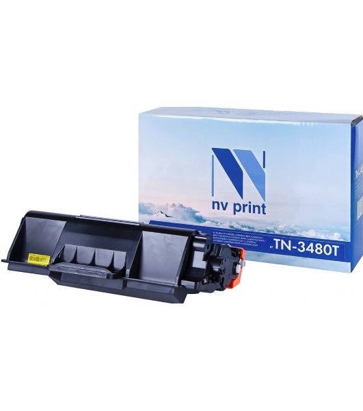 Картридж NVPrint совместимый Brother TN-3480T для HL-L5000D/L5100DN/L5100DNT/L5200DW/L5200DWT/L6250DN/L6300DW/L6300DWT/L6400DW/L6400DWT/DCP-L5500DN/L6600DW/MFC-L5700DN/L5750DW/L6800DW/L6800DWT/L6900DW/L6900DWT (8000k)