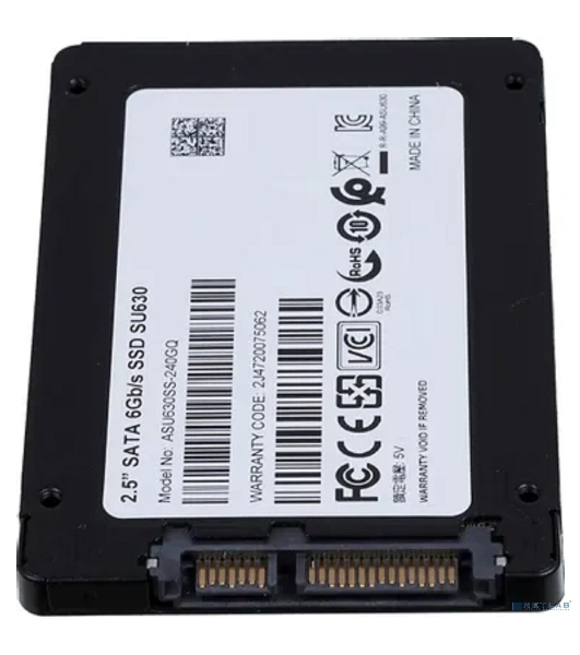 Накопитель SSD ADATA SU630, 240Gb, SATA III, 2.5', R/W 520/450