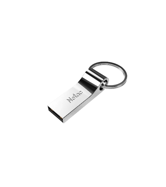 Флешка USB Netac U275 (NT03U275N-016G-20SL), 16Gb, USB 2.0, R/W 50/15, серебристый