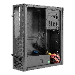 Компьютерный корпус Desktop ExeGate MI-302U-400 (mATX/mini-ITX, TPS400 8см, 1хUSB+1хUSB 3.0, HD аудио, черный), фото5