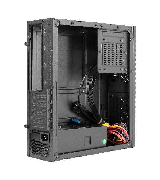 Компьютерный корпус Desktop ExeGate MI-302U-400 (mATX/mini-ITX, TPS400 8см, 1хUSB+1хUSB 3.0, HD аудио, черный)