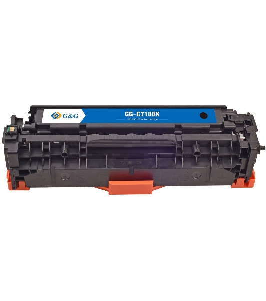 Картридж лазерный G&G GG-C718BK черный (3400 стр.) для Canon MF8330i/MF8330/MF8350/LBP7200