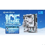 Материнская плата Maxsun B760M GAMING WIFI ICE, LGA 1700, Intel B760, 2xDDR4, 3xSATA, 1xM.2, 1xPCIe 4.0 x16, 1xPCIe x1, 1xVGA, 1xHDMI, 1x1Gb LAN, Wi-Fi 5, Bluetooth 4.2, 2xUSB-A 5Gbps, 4xUSB-A 2.0, 3x3.5 мм, 7.1, белый, mATX, фото7