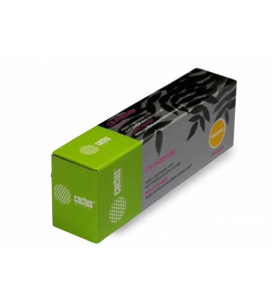 Картридж лазерный Cactus CS-PH6500M (106R01602) пурпурный (2500 стр.) для Xerox 6500/6505