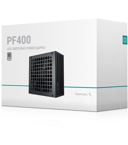 Блок питания Deepcool/GamerStorm PF400, 400Вт, 80 PLUS, 120мм, черный