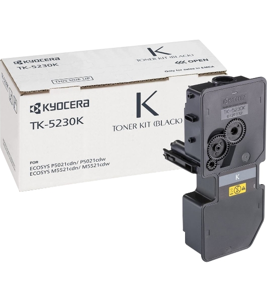 Картридж лазерный Kyocera TK-5230K (1T02R90NL0) черный для M5521cdn/M5521cdw/P5021cdn/P5021cdw/P5026cdn/P5026cdw 2600 стр.
