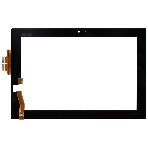 Сенсорное стекло (тачскрин) для Asus Padfone A66 station, черное, фото4