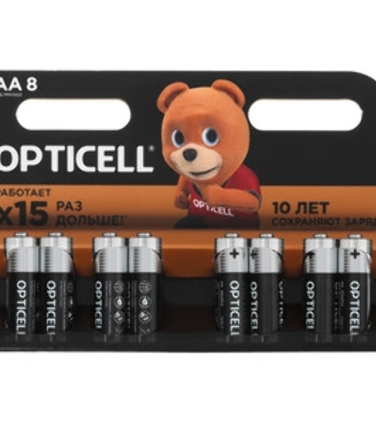 Батарея Opticell Basic LR6 AA (4шт) блистер