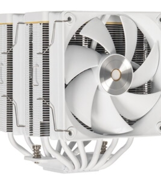Кулер Ocypus Iota A62 WH Iota-A62-WH белый 120мм алюминий+медь 2000rpm 29db 4-pin 260W 158мм