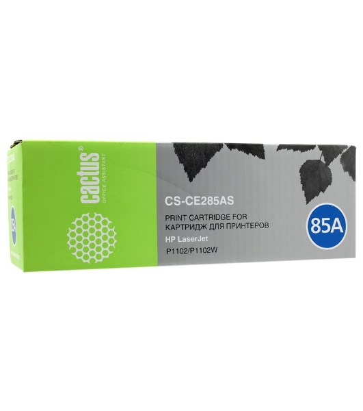 Картридж лазерный Cactus CS-CE285AS черный (1600 стр.) для HP LJ P1102/P1102W/M1130/M1132