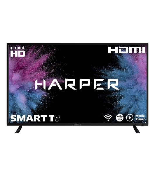 Телевизор Harper 43' 43F660TS черный DLED FHD 60Hz Smart