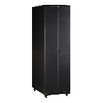 Шкаф коммутационный Lanmaster (TWT-CBB-42U-6X10-G1) напольный 42U 600x1000 мм пер. дв. стекл задн. дв. спл. стал. лист 2-хст. 2 бок. пан. 800 кг черный IP20, фото6