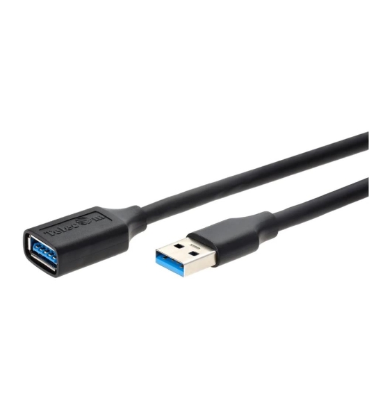 Кабель удлинительный USB3.0 Am-Af 1m Telecom черный (TUS708-1M)