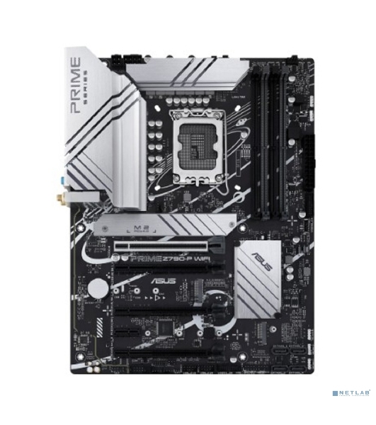 Материнская плата ASUS PRIME Z790-P WIFI, LGA 1700, Intel Z790, 4xDDR5, 4xSATA, 3xM.2 PCIe 4.0 x4, 1xPCIe 5.0 x16, 3xPCIe x4, 1xPCIe x1, 1xHDMI, 1xDP, 1xUSB-C 3.2 Gen 2, 1xUSB 3.2 Gen 2, 2xUSB 3.2 Gen 1, 4xUSB 2.0, 1x 2.5Gb LAN, 3x3.5 мм, 7.1, ATX