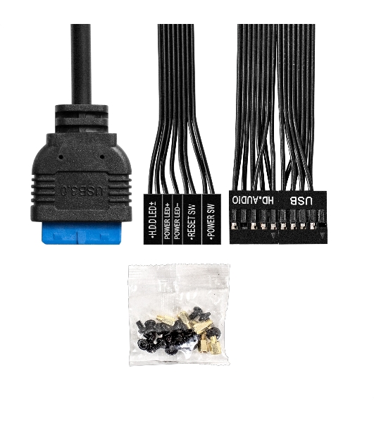 Компьютерный корпус Desktop ExeGate MI-302U-400 (mATX/mini-ITX, TPS400 8см, 1хUSB+1хUSB 3.0, HD аудио, черный)