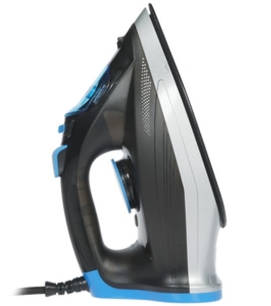 Утюг Centek CT-2315 черный/голубой, 2700 Вт, 35 г/мин, 135 г/мин, 320 мл