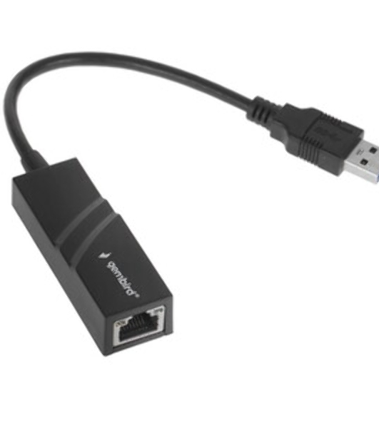 Сетевой адаптер Ethernet Gembird NIC-U11, USB 3.0 - Gigabit Ethernet adapter, пластик, белый, RTL8153