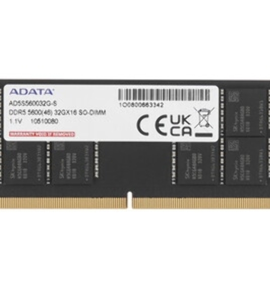 Оперативаня память ADATA DDR5 R-DIMM 32GB 5600MHz 1*32GB ECC Reg 1.1V CL46-45-45 SINGLE TRAY