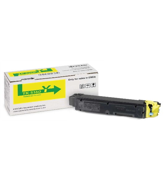 Картридж лазерный Kyocera TK-5160Y (1T02NTANL0) желтый для P7040cdn 12000 стр