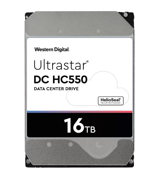 Жесткий диск Western Digital SAS 16Tb 7200RPM 12Gb/S 512MB DC HC550 0F38357 WD