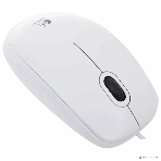 Мышь проводная Logitech B100 белый, 1000 dpi, USB, кнопки - 3, фото20